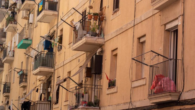 ep archivo fachada de un edificio de viviendas a 17 de mayo de 2023 en barcelona cataluna espana ep archivo fachada de un edificio de viviendas a 17 de mayo de 2023 en barcelona cataluna espana