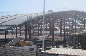 ep archivo   nuevo edificio que unira las terminales del aeropuerto tenerife sur