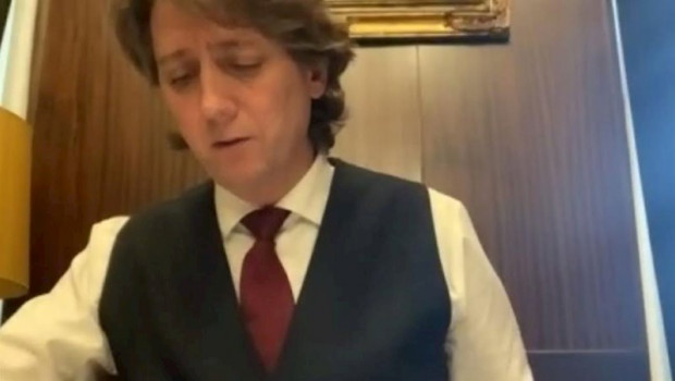 ep captura de la rueda de prensa del alcalde de soria carlos martinez