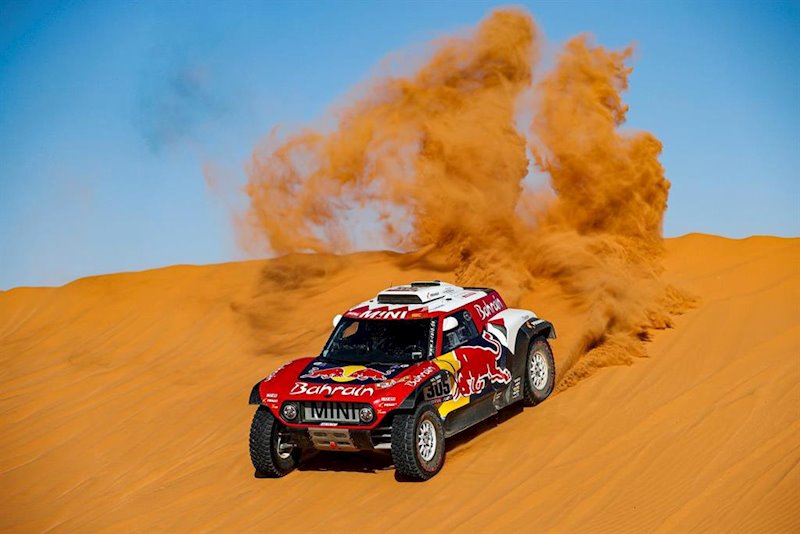 ep carlos sainz en el dakar