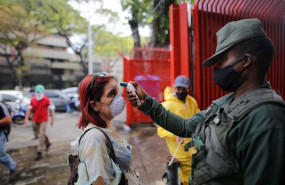 ep control de temperatura por el coronavirus en caracas venezuela