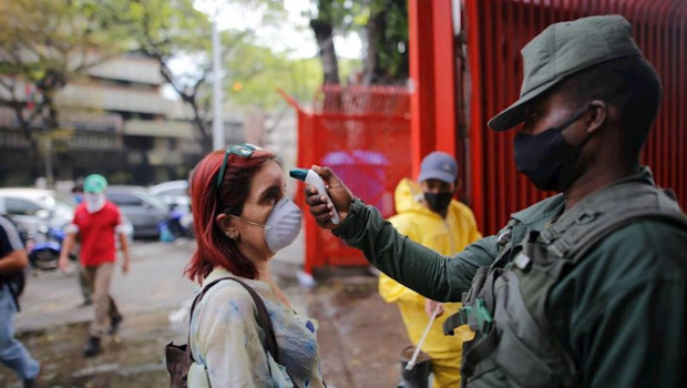 ep control de temperatura por el coronavirus en caracas venezuela