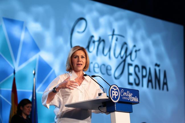 Cospedal interviene ante el plenario de la Convención Nacional del PP | EUROPA PRESS ep cospedal intervieneplenariola convencion nacionalpp