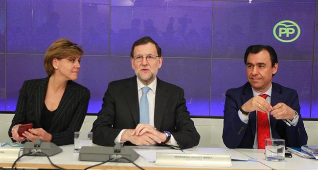 Cospedal, Rajoy y Martínez Maillo | EUROPA PRESS ep cospedal rajoymartinez maillo