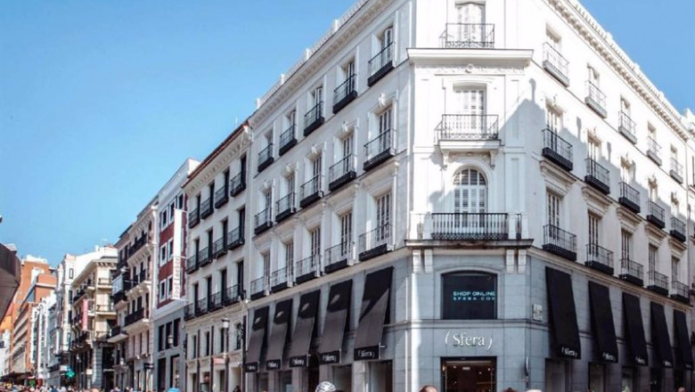 ep edificio en la calle preciados de madrid