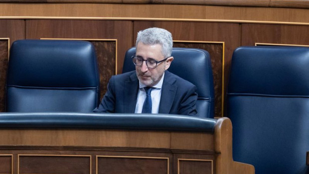 ep el ministro de hacienda arcadi espana durante la celebracion de una sesion extraordinaria del