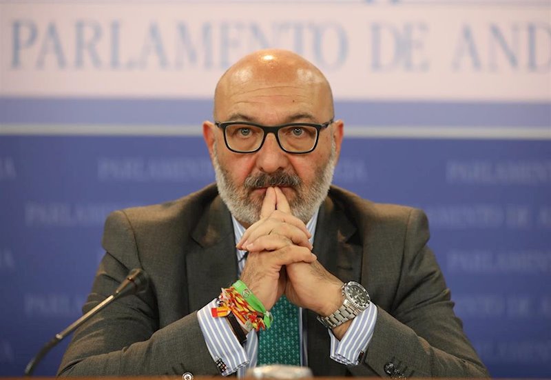 ep el portavoz parlamentario de vox en andalucia alejandro hernandez
