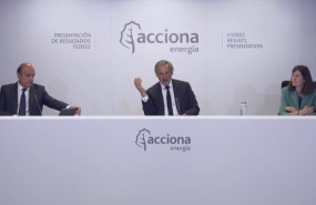 ep el presidente de acciona energia jose manuel entrecanales en el centro durante la conferencia con