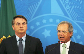ep el presidente de brasil jair bolsonaro junto al ministro de economia del pais paulo guedes