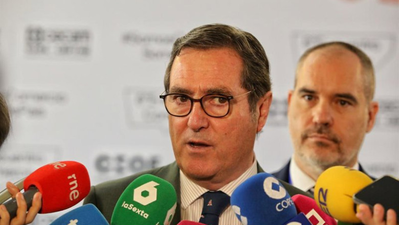 ep el presidente de la ceoe antonio garamendi en toledo ep el presidente de la ceoe antonio garamendi en toledo
