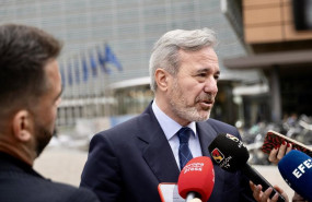 ep el presidente del gobierno de aragon jorge azcon en bruselas