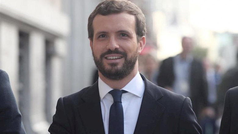 El presidente del PP, Pablo Casado | Eduardo Parra - Europa Press ep el presidente del pp pablo casado antes de intervenir en el desayuno informativo organizado por