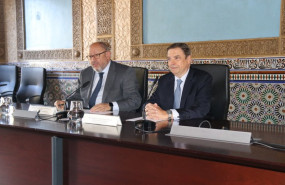 ep el rector de la uco manuel torralbo y el ministro de agricultura luis planas durante la clausura