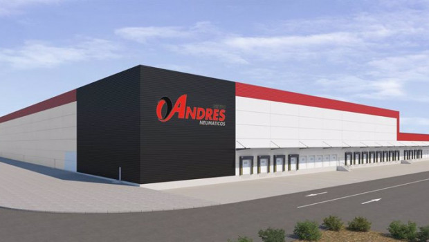 ep grupo andres ha iniciado la construccion de su nueva sede central con mas de 25000 m2 de almacen