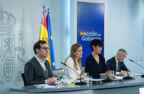 ep i d el ministro de economia comercio y empresa carlos cuerpo la vicepresidenta tercera y ministra