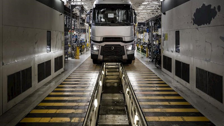 ep imagen de una de las factorias de renault trucks en francia ep imagen de una de las factorias de renault trucks en francia