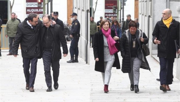 ep josep rull jordi turull carme forcadell dolors bassaraul romeva