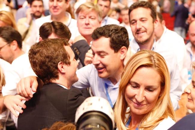 Juanma Moreno saluda a Pablo Casado | TWITTER JUANMA MORENO ep juanma moreno saludapablo casado