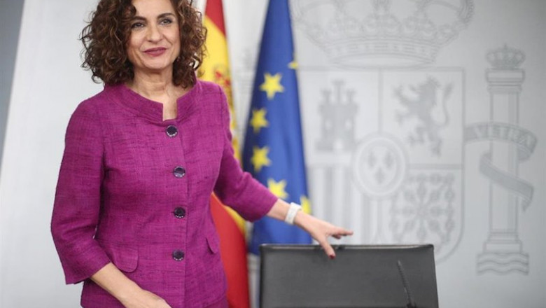 La ministra de Hacienda, María Jesús Montero | MARTA FERNÁNDEZ JARA/EUROPA PRESS - Archivo ep la ministra de hacienda maria jesus montero este martes en la rueda de prensa del consejo de
