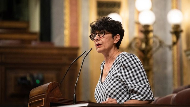ep la portavoz del pnv en el congreso maribel vaquero interviene durante la sesion plenaria