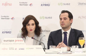 ep la presidenta de la comunidad de madrid isabel diaz ayuso y el vicepresidente de la comunidad de