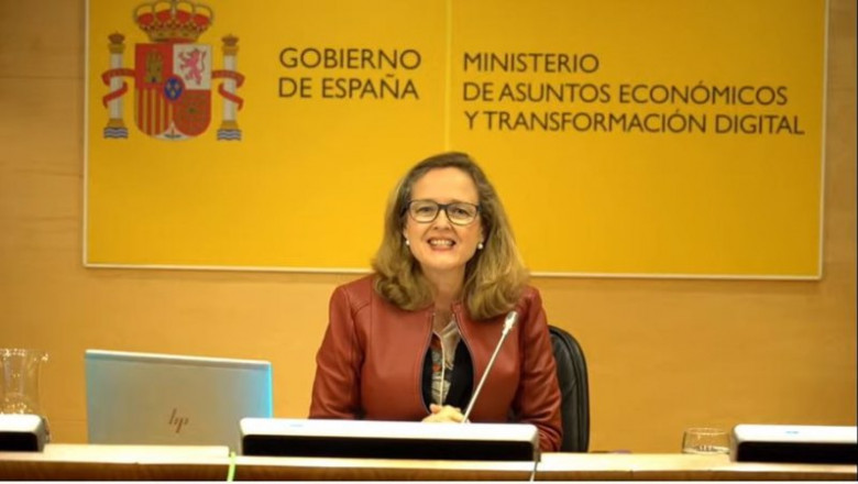 La vicepresidenta tercera, Nadia Calviño. | MINISTERIO DE ASUNTOS ECONÓMICOS ep la vicepresidenta tercera nadia calvino 20210115192404