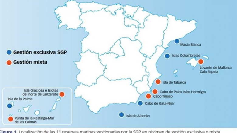 Localización de las 11 reservas marinas | MINISTERIO DE AGRICULTURA, PESCA Y ALIMENTACIÓN ep localizacionlas 11 reservas marinas