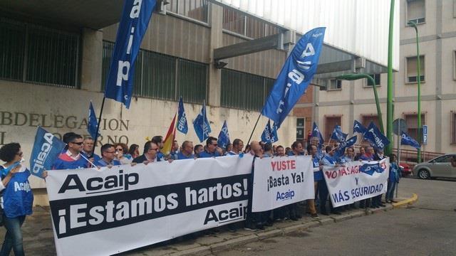 Manifestación de funcionarios de prisiones | ACAIP - Archivo ep manifestacionfuncionariosprisiones