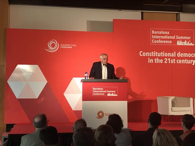 El ministro de Asuntos Exteriores, Josep Borrell, en las jornadas de SCC | EUROPA PRESS ep ministroasuntos exteriores josep borrell enjornadasscc