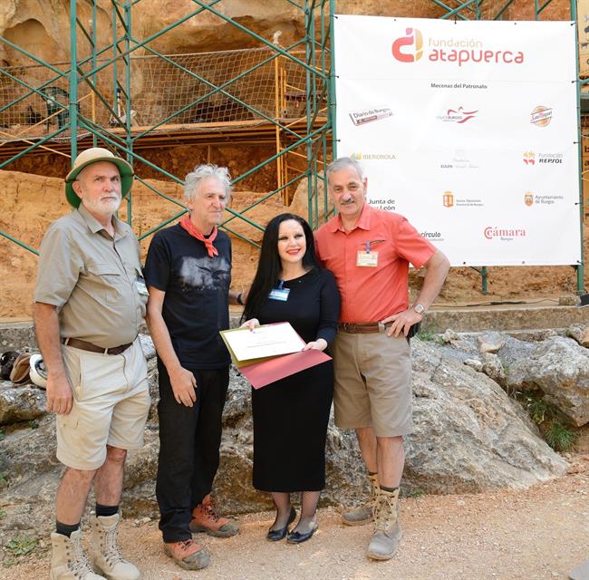 Np. Alaska Embajadora De La Fundación Atapuerca | EUROPA PRESS ep np alaska embajadorala fundacion atapuerca