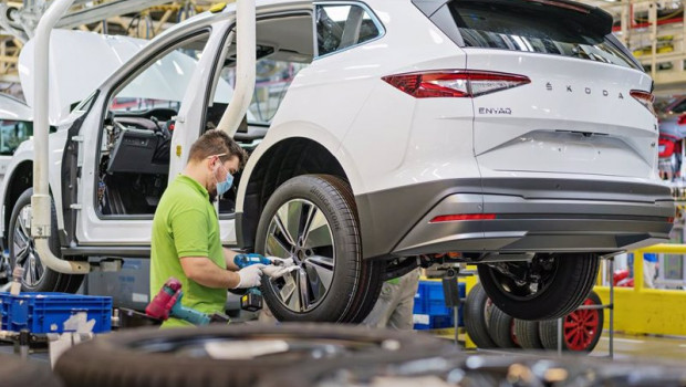 ep produccion del skoda enyaq iv