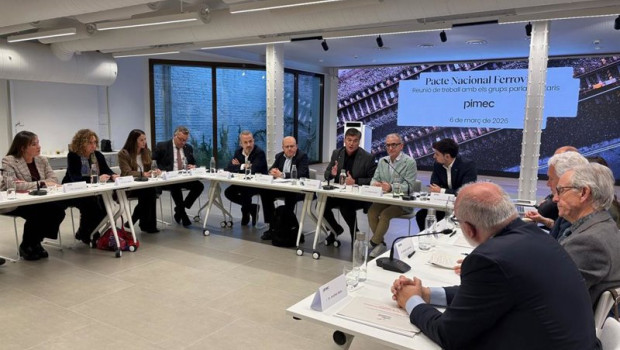 ep reunion de pimec con los grupos parlamentarios para abordar medidas de mejora del sistema