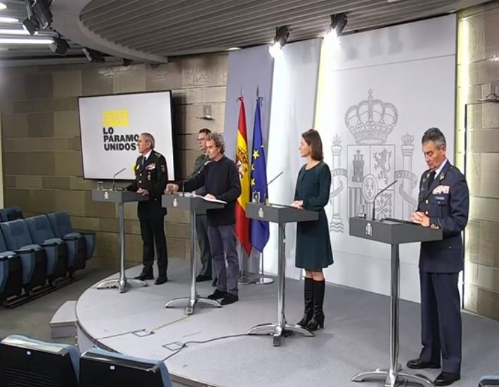ep rueda de prensa en moncloa tras la reunion del comite tecnico de gestion del coronavirus