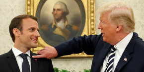 trump-macron