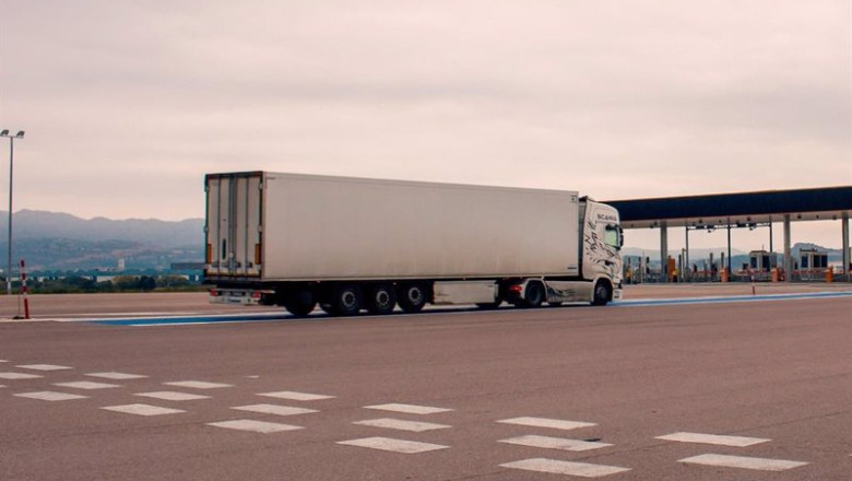 ep archivo camion estacionado ep archivo camion estacionado