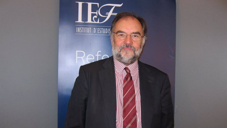 Archivo - Director del IEF, Josep Soler | EUROPA PRESS - Archivo ep archivo director del ief josep soler