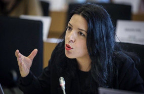 ep archivo   la eurodiputada de podemos idoia villanueva