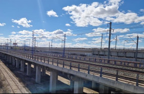 ep archivo   viaducto de adif en la linea madrid sevilla