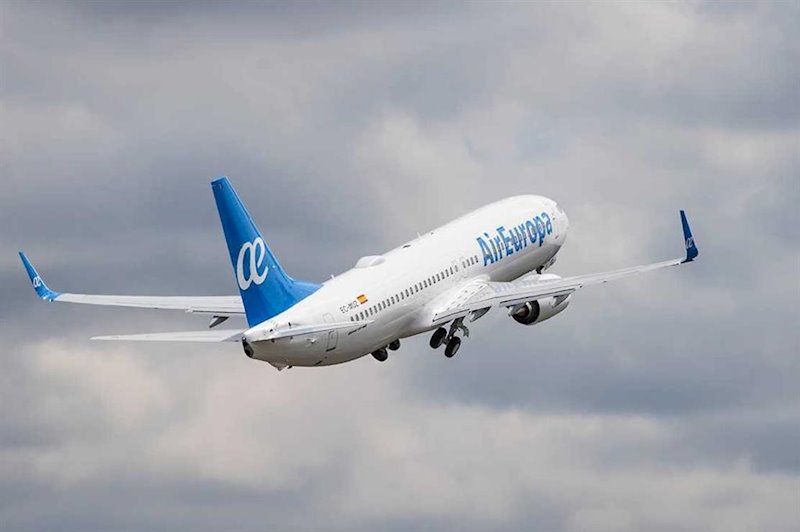 ep boeing 737-800 avion air europa recurso archivo