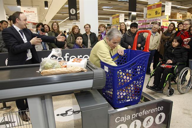 Carrefour instala un sistema de elevación de cestas | EP/CARREFOUR ep carrefour instalasistemaelevacioncestas
