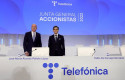 ep el consejero delegado de telefonica angel vila y el presidente ejecutivo de telefonica jose maria