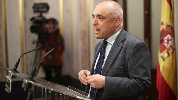 ep el diputado del psoe rafael simancas en rueda de prensa tras finalizar la sesion de constitucion