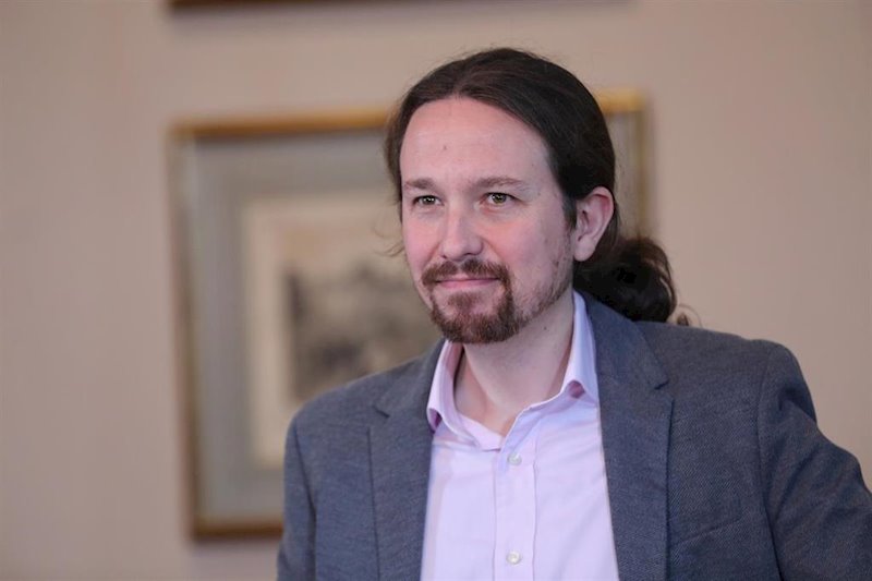 ep el lider de podemos pablo iglesias