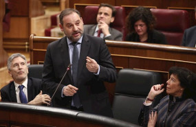 ep el ministro de transportes jose luis abalos en la sesion de control