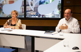 ep el presidente del ebb del pnv andoni ortuzar en la reunion de la ejecutiva jeltzale en sabin