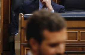 ep el presidente del gobierno pedro sanchez asiste este miercoles al debate de la quinta prorroga