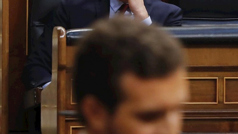 ep el presidente del gobierno pedro sanchez asiste este miercoles al debate de la quinta prorroga