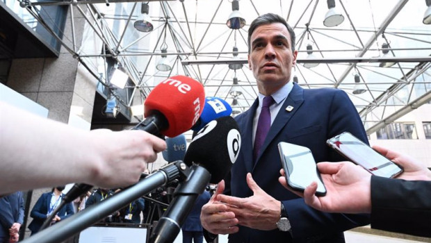 ep el presidente del gobierno pedro sanchez habla ante los medios en bruselas