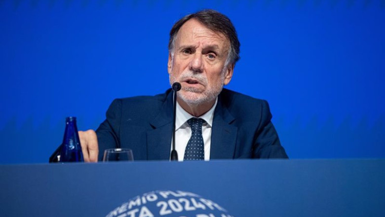 ep el presidente del grupo planeta jose creuheras durante una rueda de prensa un dia antes de la ep el presidente del grupo planeta jose creuheras durante una rueda de prensa un dia antes de la