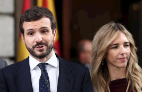 ep el presidente del partido popular pablo casado y la portavoz del pp en el congreso cayetana
